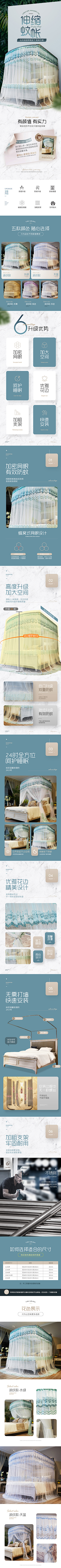 谷色电商采集到详情-蚊帐