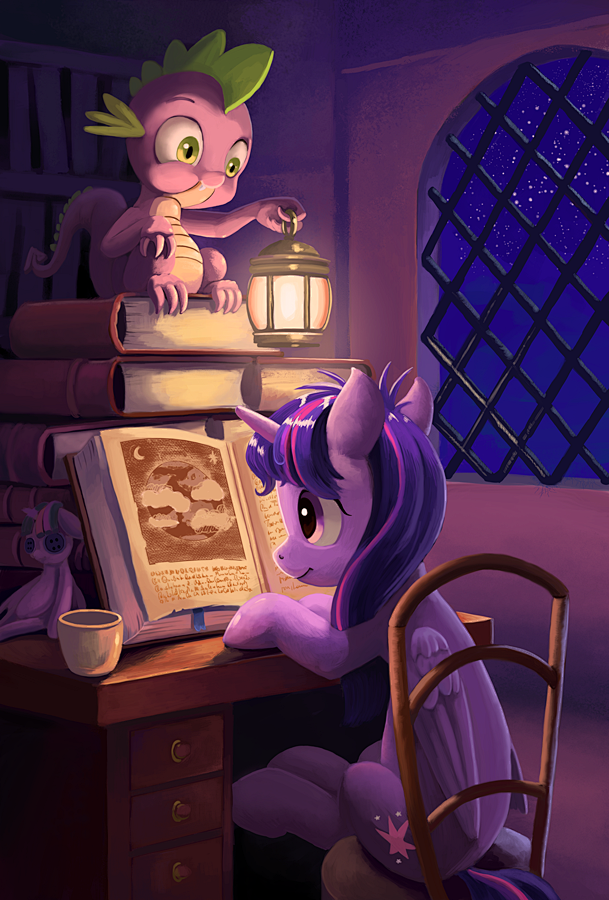 Night Reading by Mag...