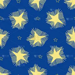 轮廓,巨大的,小的,星形,儿童,婴儿,夜晚,黄色,蓝色,投射