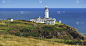 白色灯塔，Fanad Head，多尼戈尔县，爱尔兰。