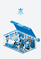 Adidas Garage : Adidas GarageTitle | Adidas Garage |Use | Poster |Size | 297 X 420mm |Personal Artwork