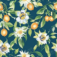 数码印花 【酷图网】数码印花,大牌,手绘,女装印花,植物,小碎花