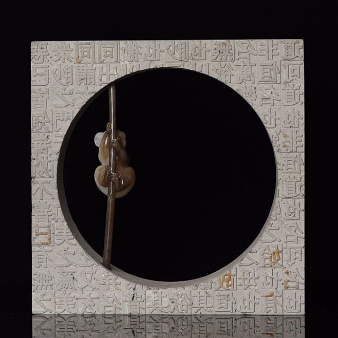 栖于树 · 树袋熊 作品-玉雕界
