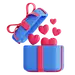 情人节礼物 3D 图标
