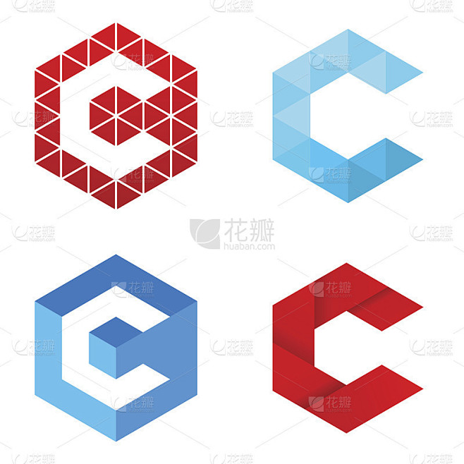 字母C -标志集