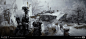 Ghost of Tsushima - The Unbreakable Gosaku, Ian Jun Wei Chiew : Concept art for Ghost of Tsushima. 
Location concept for the tale of the Unbreakable Gosaku.

Full contribution details for the project here:
www.ianchiew.com/ghost-of-tsushima