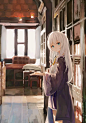 二次元插画の一百二十三期『魔女之旅·伊蕾娜』补