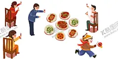 年夜饭插画 【酷图网】2024年夜饭,龙年年夜饭,年夜饭预定,预定年夜饭,年夜饭展架,年夜饭易拉宝,年夜饭,除夕,团圆饭,除夕夜团圆饭,除夕年夜饭,2024年,除夕团聚