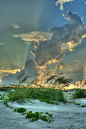 Sunset at Anastasia State Park in St. Augustine, Florida whowhy