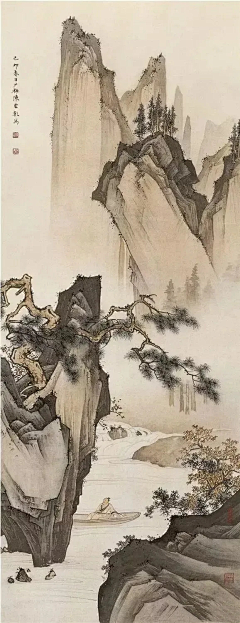 骑独郎采集到古画