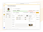 Paie - Time & Attendance Staff Detail by Bagus Fikri for Fikri Studio on Dribbble