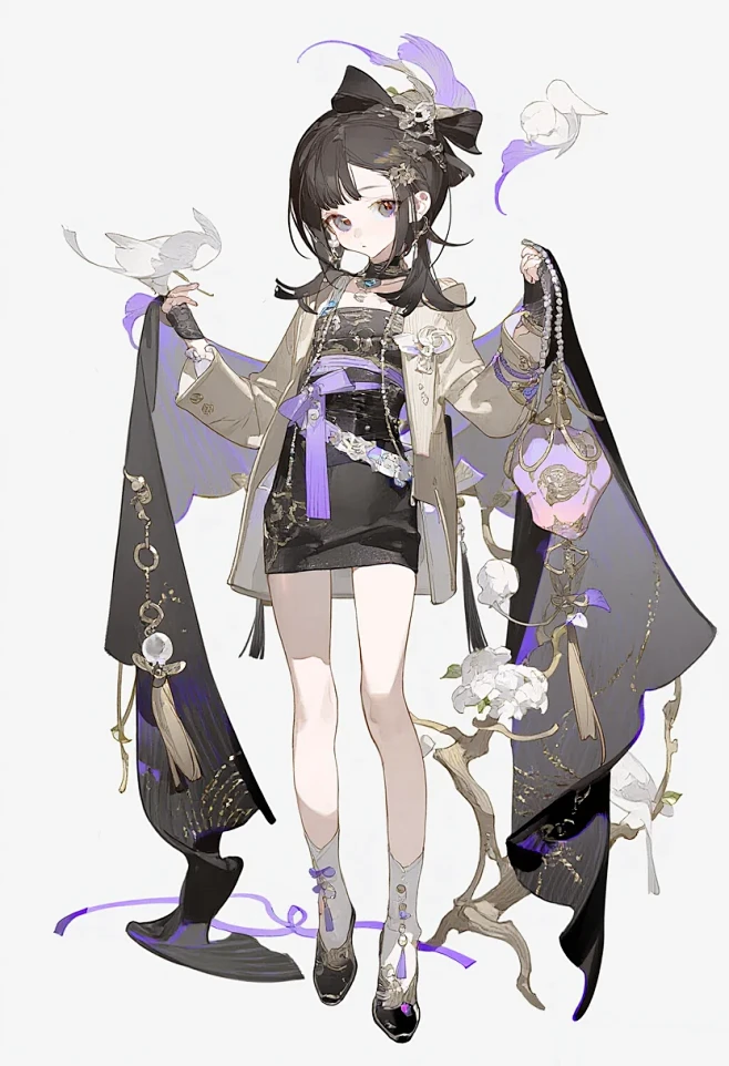 国风 新中式 oc 服设 ootd - 小红书-花瓣网