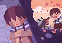 原创作品：毕业设计小游戏《Rounder》内剧情插画