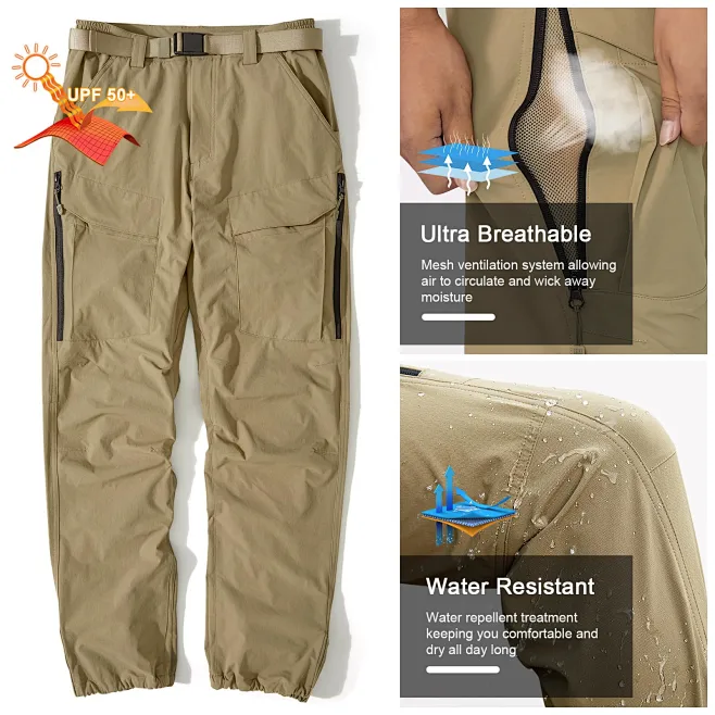 FREE SOLDIER Pantalon De Travail Homme Chaud Résistant - Pantalon Ski Randonnée Chasse Imperméable