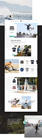 Vissla Redesign Concept : Finally had some free time over the last weeks and decided to challenge myself with a quick design exploration and ran a small side project.I have been obsessed with VISSLA for the past few months and decided their current web ex
