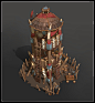 Orc Watchtower, Sebastian Wagner : No set of buildings would be complete without an orc watchtower, a classic!