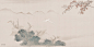 中式 建筑 鸟 树枝 山   壁画 壁纸 墙画 背景墙 电视背景 床头背景 卧室 酒店