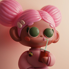 H•In❤采集到zbrush_风格化卡通角色