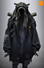 FIGHTPUNCH // the art of darren bartley - cyberpunk futuristic sci-fi costume dark mysterious