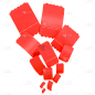 3D优惠券元素贴纸