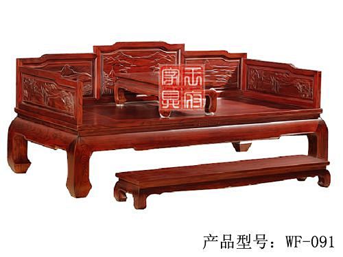 仿古山水罗汉床
