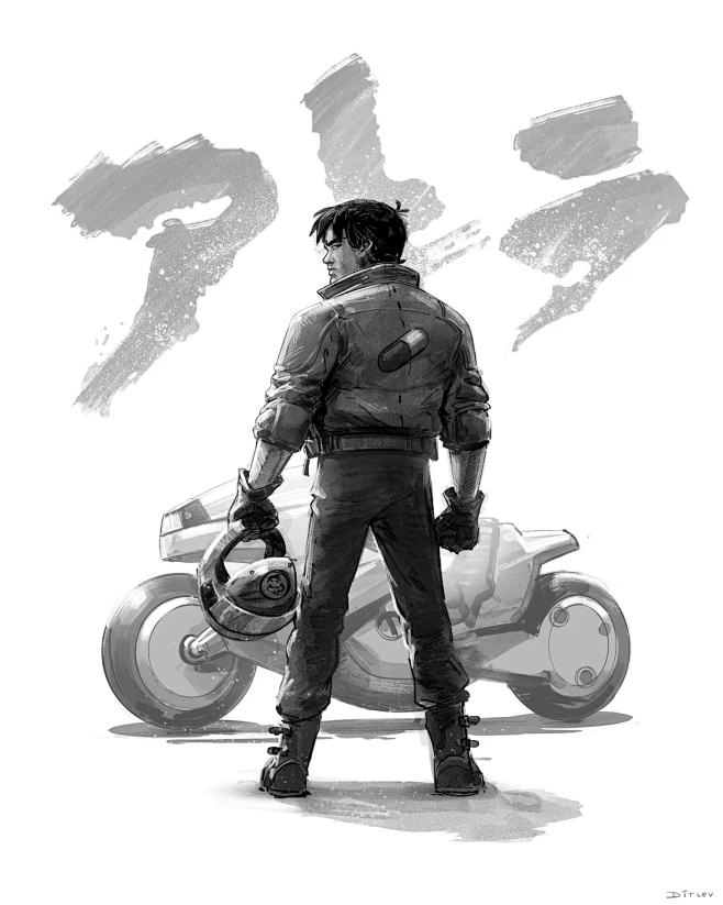B&W Drawings-花瓣网