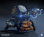 Horizon Zero Dawn - ShellWalker, Lennart Franken : I was responsable for the highres model, detailing and mechanical engineering of the robot. Also I was responsable for the texturing of this robot.

Concept: Miguel Angel Martinez, Mike Nash and Erik van 