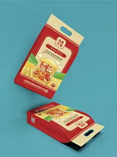 【南门网】广告 海报 粮食 包装 美食 创意 大米 五常大米