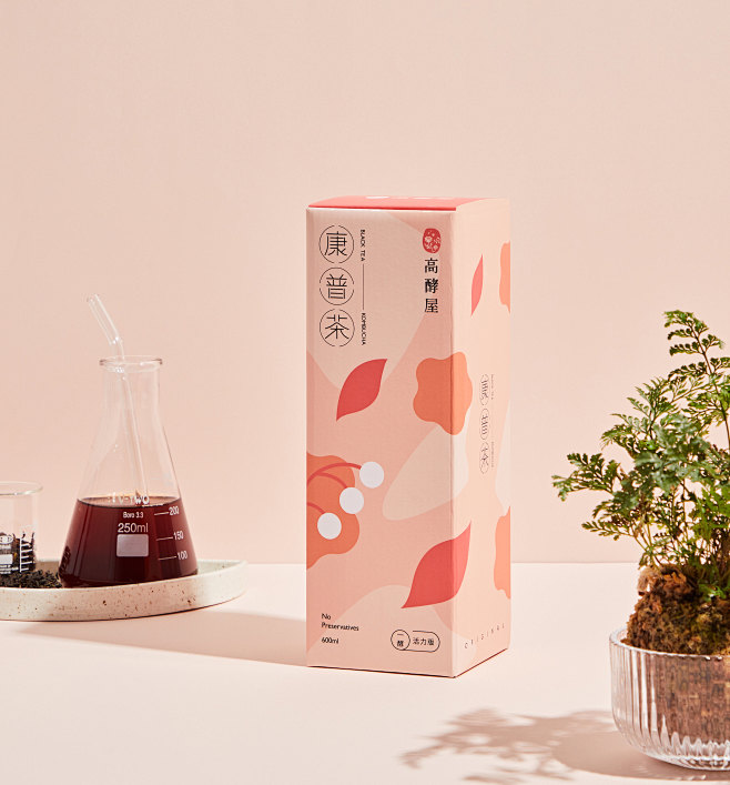 Packaging｜高酵屋康普茶 Bla...