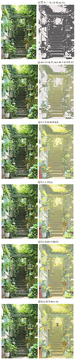 呜~呜~采集到【画】郊外，自然场景