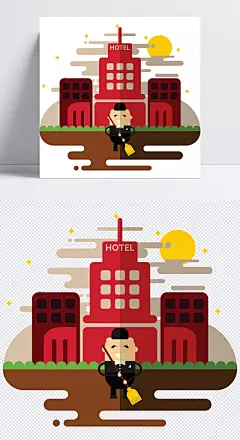 打扫卫生扫图背景|工作,灰尘分离,清洁,清洁工,家务,卡通人物,整洁地板,&nbsp;整洁地板,卡通元素,手绘/卡通