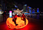 五彩缤纷的悉尼灯光艺术节_公共艺术_景观中国