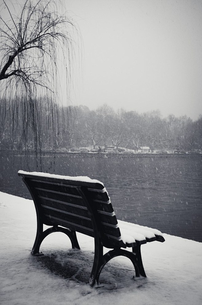 你可否在这样的风雪，在西湖畔，等一个人？