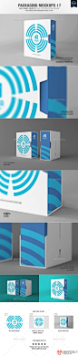 抽拉式礼品盒产品纸盒包装展示效果图VI智能图层PS样机素材 packaging-mock-ups-17 - 南岸设计网 nananps.com