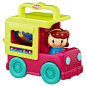 Amazon.com：PLAYSKOOL折'N ROLL卡车一辆冰淇淋车：玩具与游戏