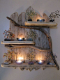 Charming Natural Genuine Driftwood Shelves Solid Rustic Shabby Chic Nautical. in Home, Furniture & DIY, Furniture, Bookcases, Shelving & Storage | eBay!