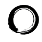 中国风古风水墨毛笔圆圈圆环边框透明免抠PNG图案 PS设计素材 (67)