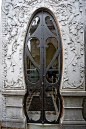 Metal Art Nouveau Doors: 