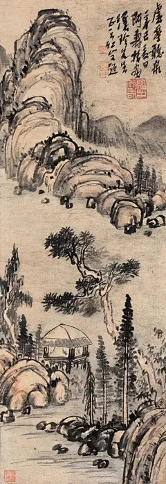 精美山水画100幅，请欣赏