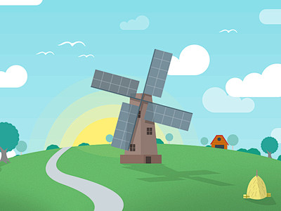 Windmill Illustratio...