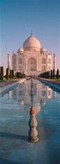 Facade Of Taj Mahal India