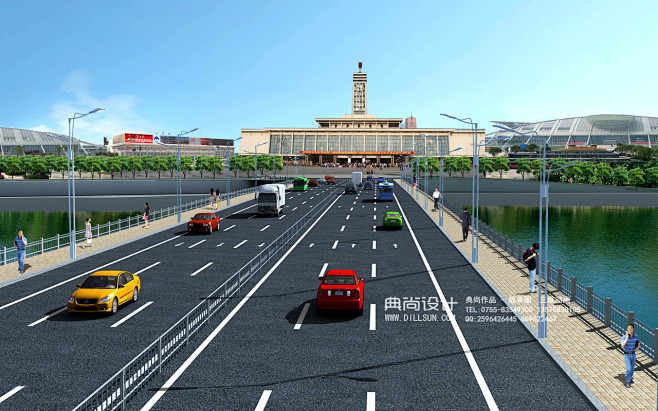  道路景观设计景观05道路透视二_06-...