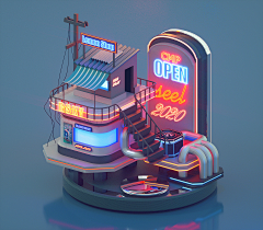 疯一样的麻雀采集到c4d