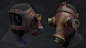 Gas-mask, manoj gusain : hi...., guys, I would like to share my personal project focused on texturing and Zbrush details, it is based on Leather Steampunk Gas Mask, highpoly was done in Zbrush and textured in painter(PBR workflow), please share your valua