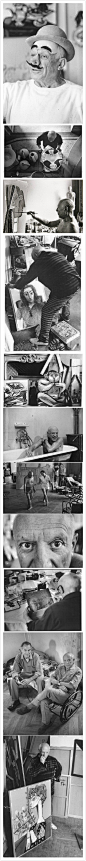 【关于毕加索的所有】 美国传奇报道摄影师 David Douglas Duncan 的回顾展 “关于毕加索的所有”这一展览呈现了超过150张拍摄于毕加索家中的照片，时间跨度从1957到1973年，是迄今最完整的一次毕加索肖像展览，另外值得一提的是，出生于1916年的David Douglas Duncan 今年已经96岁。
Duncan的镜头捕捉到毕加索在工作室和别墅里最私人的日常生活，你可以看到这名艺术家在绘画、雕塑、制陶、会见私友时的神情与气氛，这组引人注目的作品描绘了另一个更私人化的毕加索，与我们在