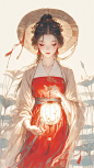 AI绘画｜三圣母——华岳三娘 - 小红书