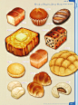 手绘美食