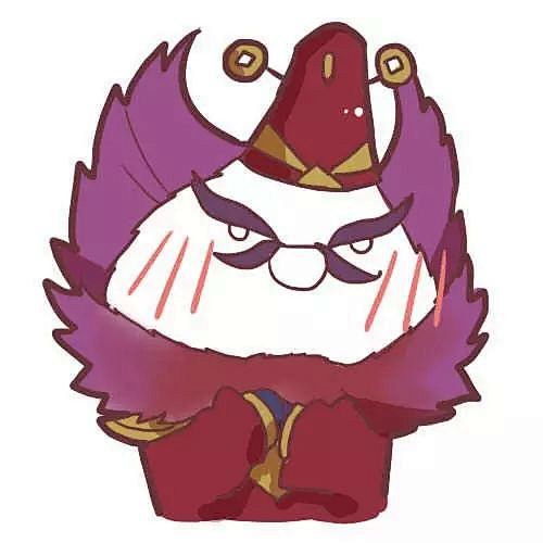 王者荣耀q版开黑头像钟馗