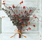 Decorate an old rake.: 