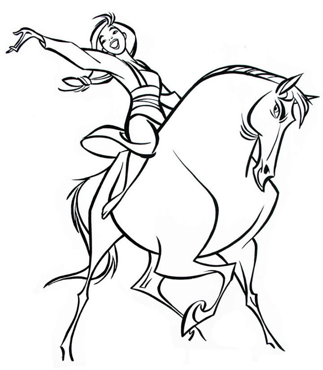 花木兰设计原图